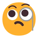 Free With Monocle Flat Icon