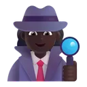 Free Detective Color Dark Icon