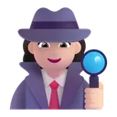 Free Detective Color Light Icon