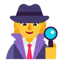 Free Detective Flat Default Icon