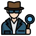 Free Detetive Avatar Espiao Ícone