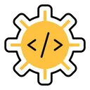 Free Development Programming Coding Icon