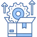 Free Development Process Supply Chain Icon