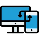 Free Device Data Transfer Icon