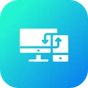 Free Device Data Transfer Icon