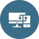 Free Device Data Transfer Icon