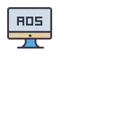Free Device Monitor Ads Icon