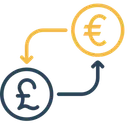 Free Monnaie Argent Conversion Icône