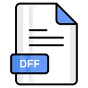 Free Dff File Format Icon