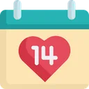 Free Calendario San Valentin Th Icono