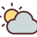 Free Dia Nublado Nublado Dia Icono