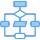 Free Diagrama de flujo  Icono