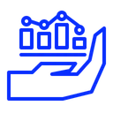 Free Diagrama de vendas de cuidados  Ícone