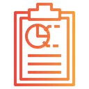 Free Diagramm Zwischenablage Kreisdiagramm Icon