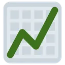 Free Diagramm Graph Wachstum Symbol