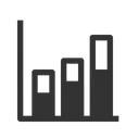 Free Diagrammbalken gestapelt  Symbol