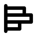 Free Horizontaler Balkendiagramm Balkendiagramm Wachstum Symbol