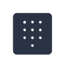 Free Dial Number Pad Icon