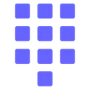 Free Dial Pad  Icon