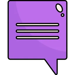 Free Dialog  Symbol