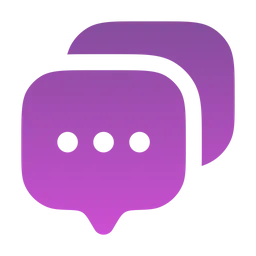 Free Dialog Icon - Download in Gradient Style