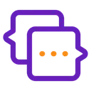 Free Dialogue Box Communication Chat Icono