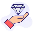 Free Diamant Schmuck Edelstein Icon