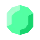 Free Diamant Edelstein Polygon Symbol