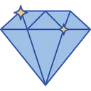 Free Diamant Brillant Edelstein Icon