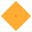 Free Raute Geometrisch Orange Symbol