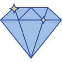 Free Diamond Brilliant Gem Icon
