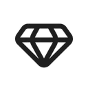 Free Diamond  Icon