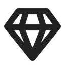 Free Diamond  Icon