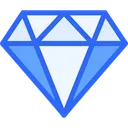 Free Diamond Blue Lineal Miscellaneous Life Style Icon