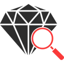 Free Diamond search  Icon