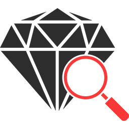 Free Diamond search  Icon
