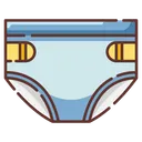 Free Diapers Cloth Underpant Icon