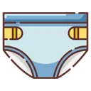 Free Diapers Cloth Underpant Icon