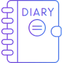 Free Diary Notes Notebook Icon