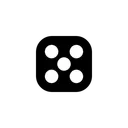 Free Casino Dice Gambling Icon
