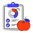 Free Diet Chart  Icon