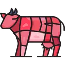Free Different part of meat  Icon