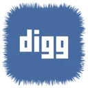 Free Digg Social Media Icon