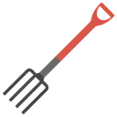 Free Dig Tool Digging Fork Gardening Tool Icon