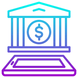 Free Digitales Banking  Symbol