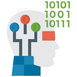 Free Digital Binary Code  Icon