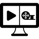 Free Digital Cinema Filmmaking Post Production Icon