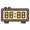 Free Digital Clock Alarm Clock Clock Icon