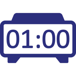Free Digital Clock  Icon