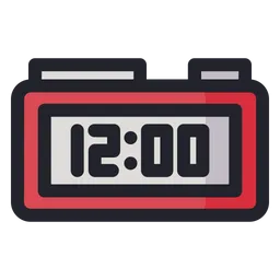 Free Digital Clock  Icon